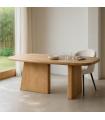 MESA COMEDOR NATURAL MADERA DE MANGO 180 X 90 X 76 CM