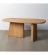 MESA COMEDOR NATURAL MADERA DE MANGO 180 X 90 X 76 CM