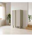 ARMARIO TAUPE DM SALÓN 80 X 40 X 137 CM