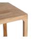 MESA AUXILIAR NATURAL MADERA DE MANGO 50 X 50 X 50 CM