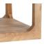 MESA AUXILIAR NATURAL MADERA DE MANGO 50 X 50 X 50 CM
