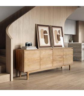 APARADOR NATURAL MADERA DE MANGO SALÓN 200 X 45 X 76 CM