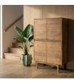 ARMARIO NATURAL MADERA DE MANGO SALÓN 90 X 45 X 145 CM