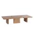 S/2 MESA CENTRO NATURAL MADERA DE MANGO 120 X 70 X 36 CM