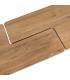 S/2 MESA CENTRO NATURAL MADERA DE MANGO 120 X 70 X 36 CM