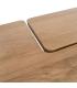 S/2 MESA CENTRO NATURAL MADERA DE MANGO 120 X 70 X 36 CM