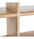 ESTANTERÍA NATURAL MADERA DE MANGO SALÓN 124 X 28 X 200 CM