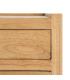 MESITA NATURAL MADERA MINDI DORMITORIO 65 X 40 X 65 CM