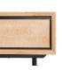 ESCRITORIO NATURAL-NEGRO MADERA-METAL 150 X 40 X 74 CM