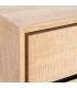 MUEBLE TV NATURAL-NEGRO MADERA-METAL 148 X 40 X 62 CM