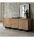 MUEBLE TV NATURAL MADERA DE MANGO SALÓN 150 X 44 X 55 CM