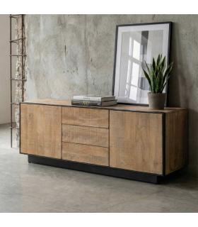 MUEBLE TV NATURAL MADERA DE MANGO SALÓN 150 X 44 X 55 CM