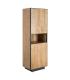 MUEBLE AUXILIAR NATURAL MADERA DE MANGO 60 X 44 X 181 CM