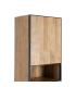 MUEBLE AUXILIAR NATURAL MADERA DE MANGO 60 X 44 X 181 CM