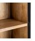 ALACENA NATURAL MADERA DE MANGO SALÓN 90 X 44 X 180 CM