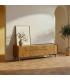 MUEBLE TV NATURAL MADERA DE MANGO 160 X 40 X 50 CM