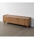 MUEBLE TV NATURAL MADERA DE MANGO 160 X 40 X 50 CM