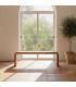 MESA CENTRO NATURAL MADERA DE MANGO 147,50 X 40 X 45 CM