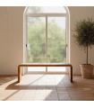 MESA CENTRO NATURAL MADERA DE MANGO 147,50 X 40 X 45 CM