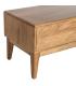 MUEBLE TV NATURAL MADERA DE MANGO 160 X 40 X 40 CM