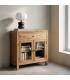 MUEBLE RECIBIDOR NATURAL MADERA MINDI 80 X 40 X 89 CM