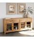 APARADOR NATURAL MADERA MINDI SALÓN 160 X 45 X 89 CM