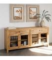 APARADOR NATURAL MADERA MINDI SALÓN 160 X 45 X 89 CM