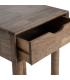 MESITA MARRÓN MADERA 40 X 40 X 55 CM