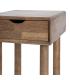 MESITA MARRÓN MADERA 40 X 40 X 55 CM