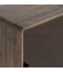 MUEBLE AUXILIAR MARRÓN MADERA-CRISTAL 80 X 38 X 70 CM