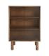 VITRINA MARRÓN MADERA-CRISTAL 70 X 40 X 100 CM