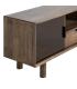 MUEBLE TV MARRÓN MADERA-CRISTAL 150 X 40 X 55 CM