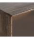 APARADOR MARRÓN MADERA-CRISTAL 160 X 46 X 80 CM