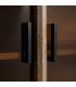 APARADOR MARRÓN MADERA-CRISTAL 160 X 46 X 80 CM