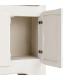 LIBRERÍA BLANCO DM 80 X 35 X 180 CM