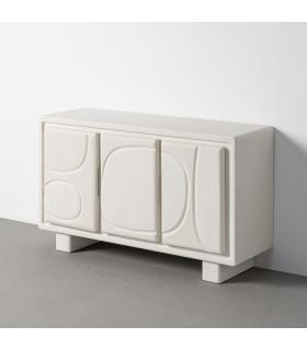 APARADOR BLANCO DM 120 X 38 X 70 CM