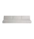 TAPICERIA SOFÁ PURE BLANCO