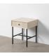 MESITA CREMA DM DORMITORIO 40 X 40 X 49,50 CM