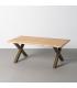 MESA CENTRO DM-METAL SALÓN 110 X 60 X 43 CM