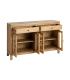 APARADOR NATURAL MADERA MINDI SALÓN 140 X 40 X 89 CM