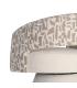 SILLÓN GIRATORIO CREMA-BEIGE 71 X 68 X 72 CM