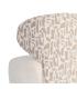 SILLÓN BITEJIDO CREMA-BEIGE 73 X 68 X 74 CM