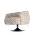 SILLÓN GIRATORIO CREMA-BEIGE 73 X 80 X 73 CM