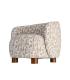 SILLÓN ESTAMPADO CREMA-BEIGE 73 X 82 X 70 CM