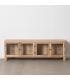 MUEBLE TV BLANCO ROZADO MADERA DE MANGO 160 X 35,50 X 52,50