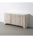APARADOR MADERA-MÁRMOL SALÓN 153 X 41 X 73 CM