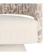 SILLÓN GIRATORIO CREMA-BEIGE 71 X 68 X 72 CM