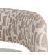 SILLÓN GIRATORIO CREMA-BEIGE 71 X 68 X 72 CM