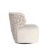 SILLÓN BITEJIDO CREMA-BEIGE 73 X 68 X 74 CM