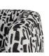 SILLÓN GIRATORIO NEGRO-BLANCO 73 X 80 X 73 CM